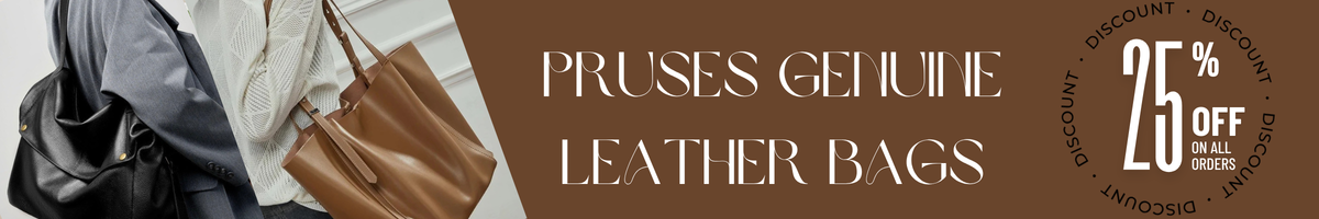 PRUSES Handbags Clutches Banner