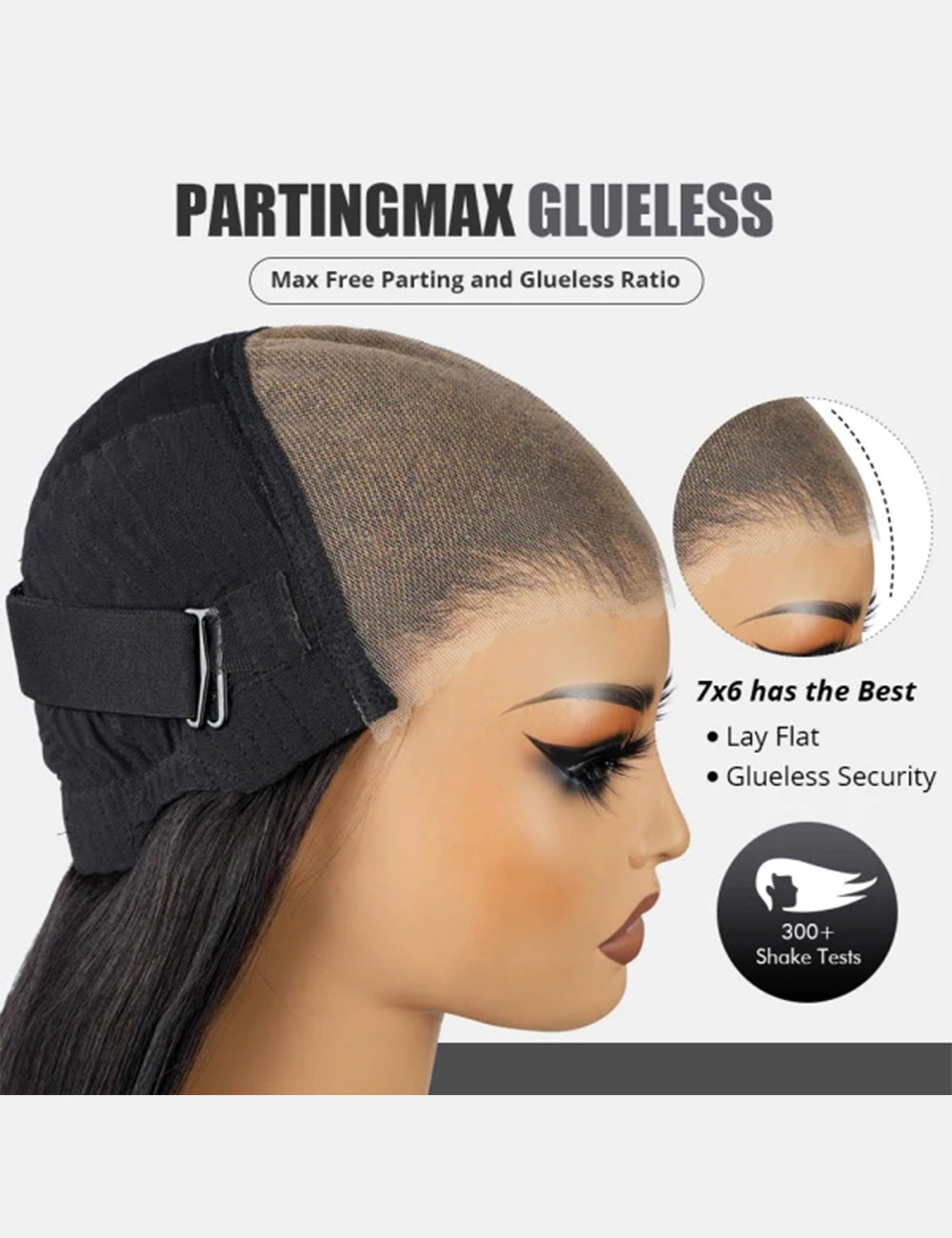 PartingMax Wear Go Deep Wave Wigs 7x6 HD Lace Closure Wigs 100% Human Hair Wig-2