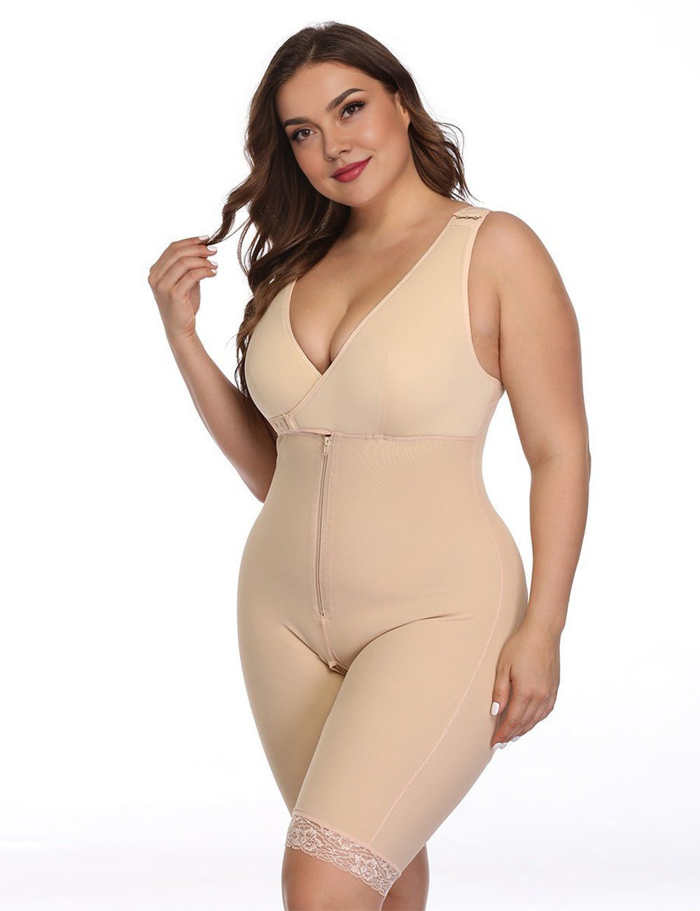 Women Plus Size Tummy Control Butt Lifter Shapewear - PRUSES
