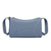 Blue Leather Shoulder Zipper Square Bags-1