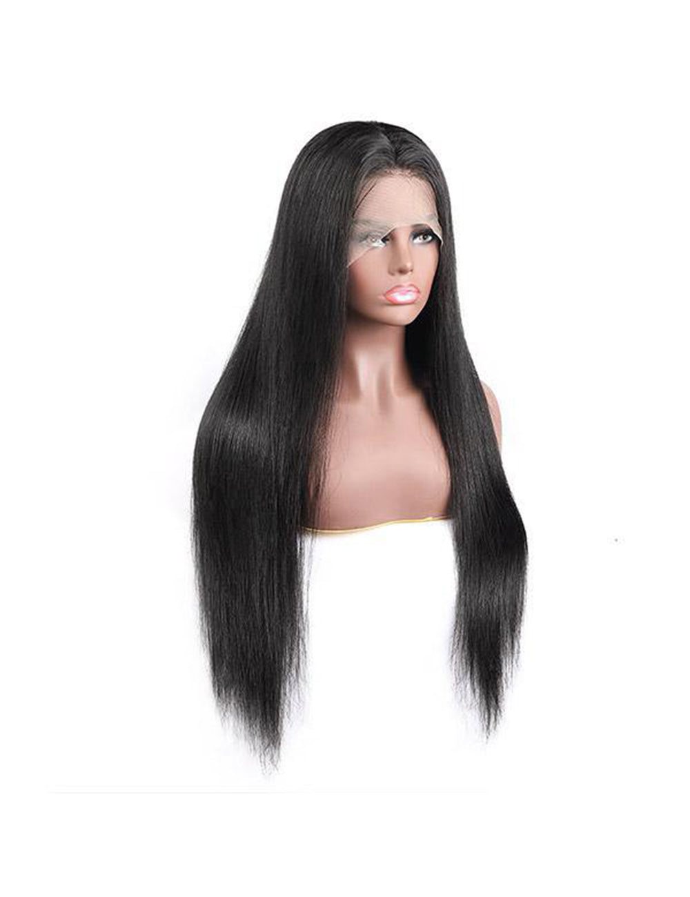 Brazilian Straight Human Hair Wig 13x6 Lace Front Wig 200% Density Glueless HD Transparent Lace Frontal Wigs-4