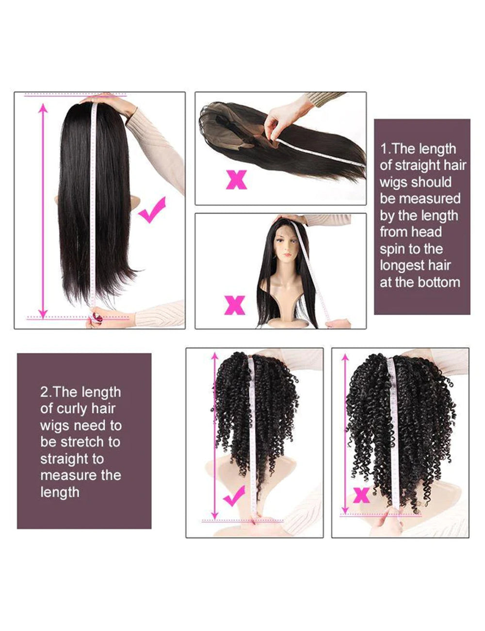 Brazilian Straight Human Hair Wig 13x6 Lace Front Wig 200% Density Glueless HD Transparent Lace Frontal Wigs-9