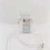 Clear Jelly Satchel Bag Crossbody Transpent Bag with Top Handle | PRUSES-3