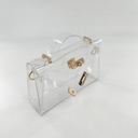 Gold_clear_jelly_satchel_bag_top_handle_transparent_lock_summer_purse_1