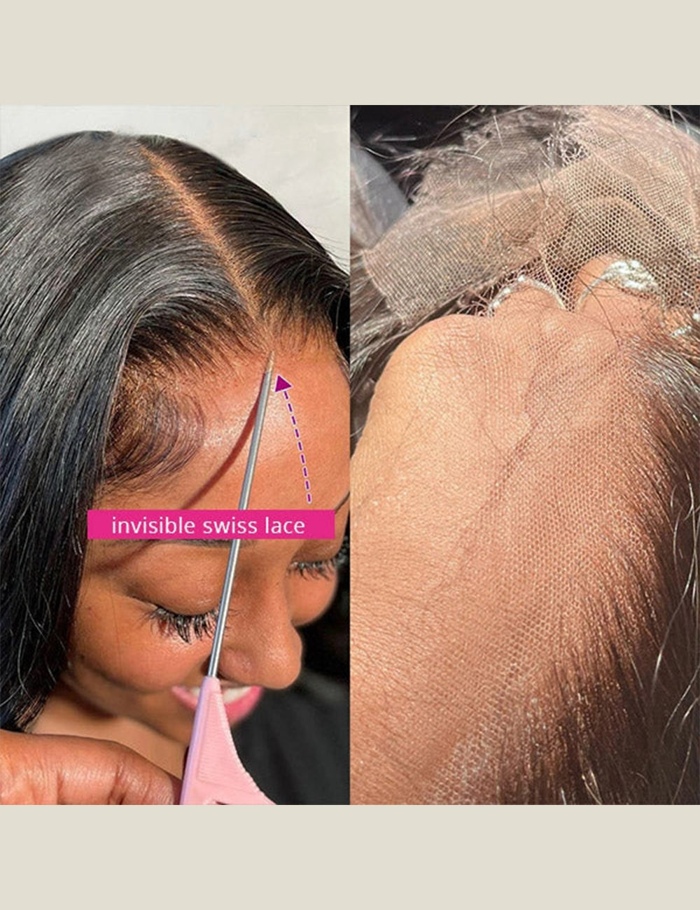 【HD Invisible Lace】Undetectable HD Lace Wig Water Wave Human Hair Wig 13*6 Invisible Lace Front Wig-13