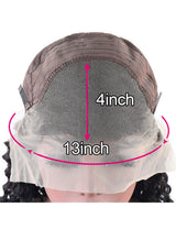 HD Lace Front Wig Straight Hair Wig 13x4 Lace Frontal Wig Brazilian Human Hair Wigs 200% Density-5