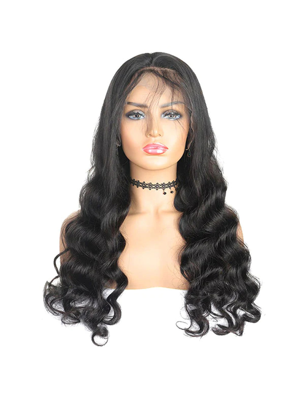 HD Transparent Lace Wig Loose Wave Glueless Lace Frontal Human Hair Wigs-2