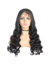 HD Transparent Lace Wig Loose Wave Glueless Lace Frontal Human Hair Wigs-2