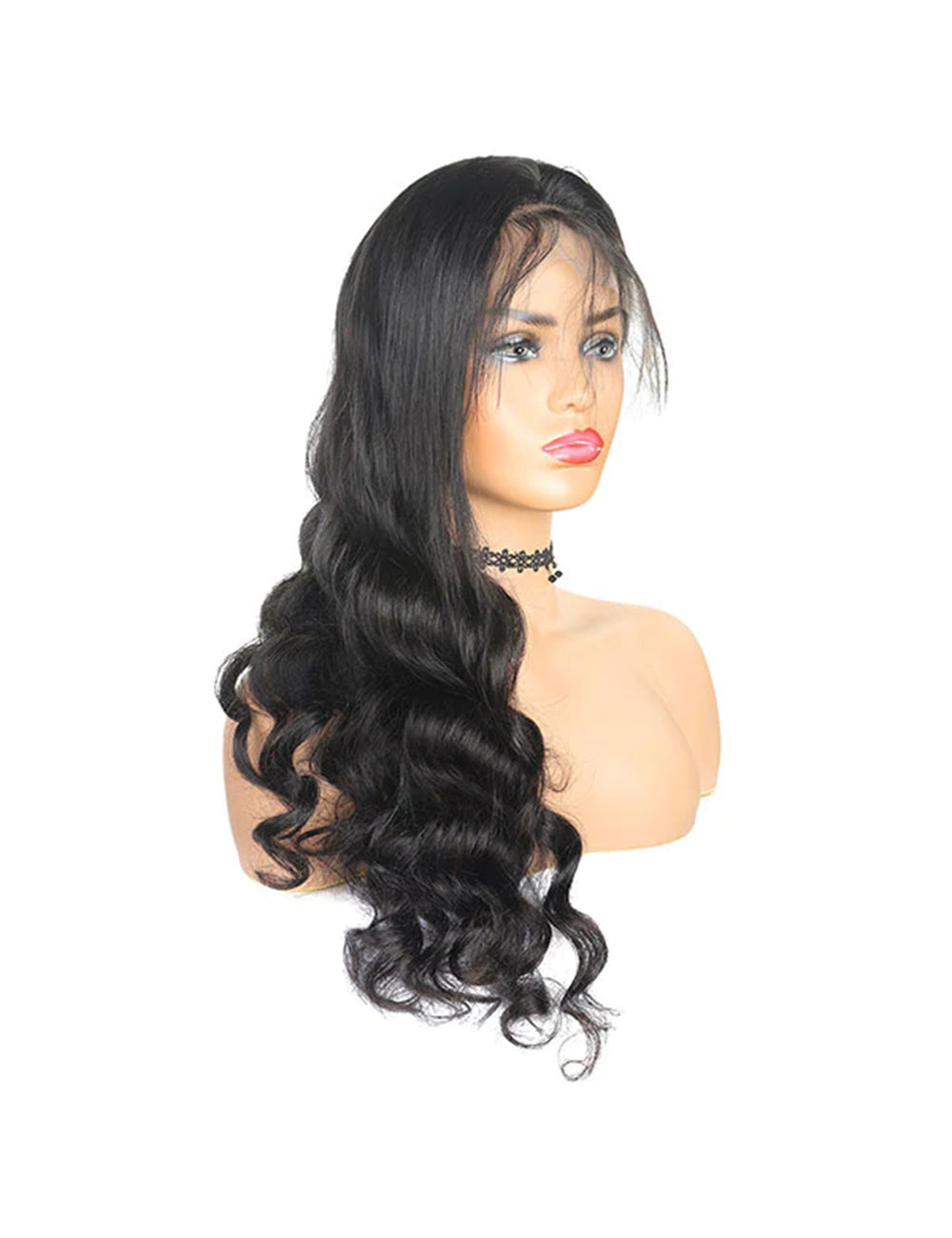HD Transparent Lace Wig Loose Wave Glueless Lace Frontal Human Hair Wigs-4