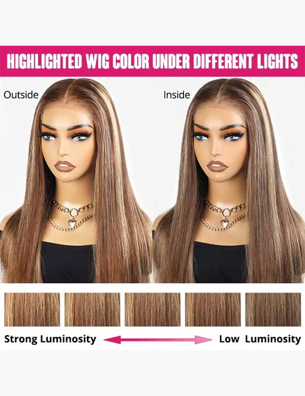 Invisible Knots Wear Go Glueless P4/27 Loose Deep Wave Wigs 13x4 Lace Frontal Wig Pre Cut Wigs-4