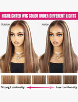 Invisible Knots Wear Go Glueless P4/27 Loose Deep Wave Wigs 13x4 Lace Frontal Wig Pre Cut Wigs-4