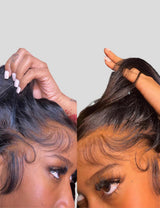 Overnight Shipping 13x4 Lace Frontal Wig Brazilian Body Wave Lace Front Human Hair Wigs-5