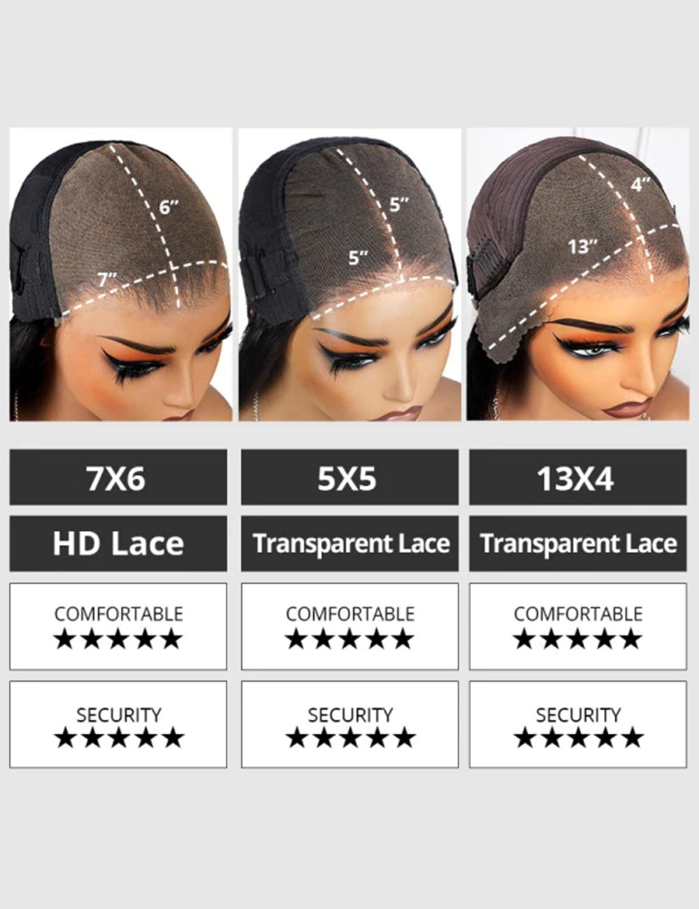 PartingMax Wear Go Deep Wave Wigs 7x6 HD Lace Closure Wigs 100% Human Hair Wig-4