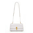 White_Leather_Flap_Shoulder_Bag_Elegant_Crossbody_P_1