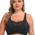 Women Plus Size High Impact Wire-Free Sports Bra | PRUSES