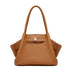 Women's brown Genuine Leather Large Capacity Tote Bag 