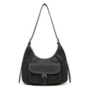 Women's Genuine Leather Shoulder Bag with Pocket | PRUSES
