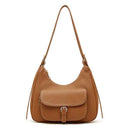 Women's Genuine Leather Shoulder Bag with Pocket | PRUSES