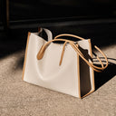 beige_genuine_leather_square_large_tote_bag_women_s_shoulder_bags