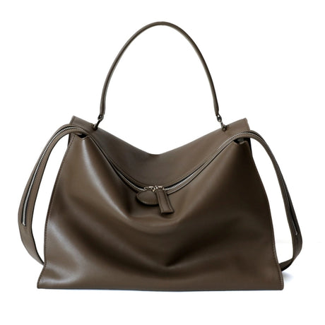 green_leather_zipper_large_tote_bag_with_wide_shoulder_strap_5_7