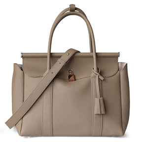 grey_leather_buckle_large_tote_bags_handbags_for_work_2