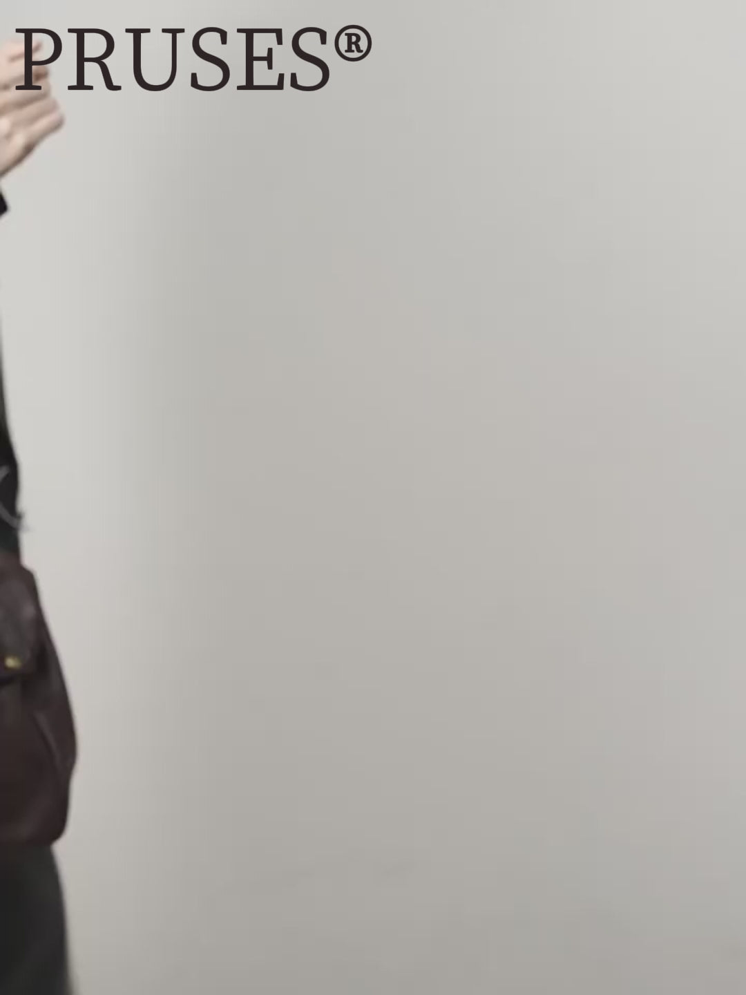  women’s genuine leather soft minimalist tote bag detail pruses vedio