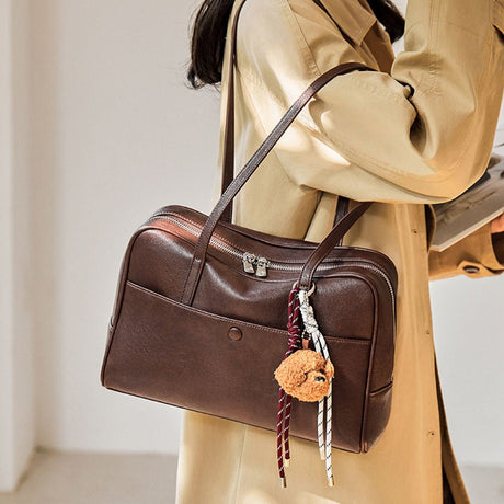 Women Maillard Retro Casual Shoulder Bag | PRUSES - PRUSES