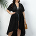 Women Plus Size 3D Polka Dot Chiffon Cover Up | PRUSES - PRUSES