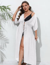 Women Plus Size Beach Strap Sun Protection Cover Up | PRUSES - PRUSES