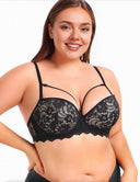 Women Plus Size Breathable Large Cup Underwire Bra | PRUSES - PRUSES