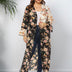 Women Plus Size Contrast Color Ruffle Sleeve Sun Protection Cardigan | PRUSES - PRUSES