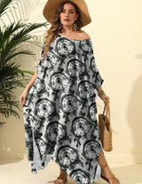 Women Plus Size Fireworks Print Cover - Up | PRUSES - PRUSES