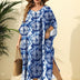 Women Plus Size Fireworks Print Cover - Up | PRUSES - PRUSES