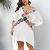 Women Plus Size Hand - Crocheted Mixed Color Patchwork Cover Up | PRUSES - PRUSES