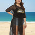 Women Plus Size Irregular Slit Cover Up | PRUSES - PRUSES