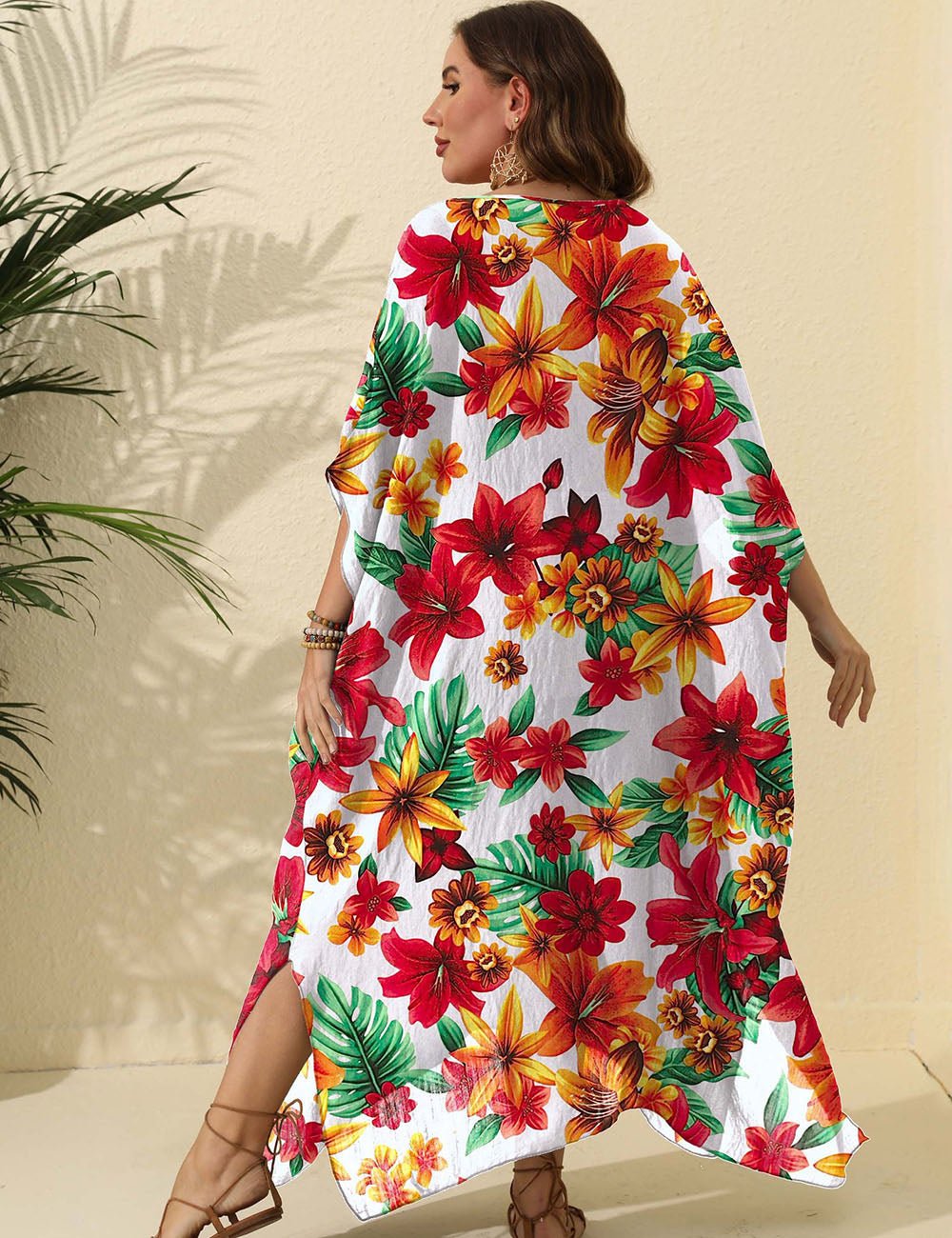 Women Plus Size Large Floral Loose | PRUSES - PRUSES