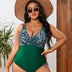 Women Plus Size Leopard Print Fat Lady Bikini - PRUSES
