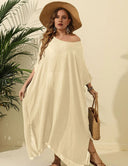 Women Plus Size Loose Bikini Cover up - PRUSES