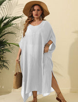 Women Plus Size Loose Bikini Cover up - PRUSES