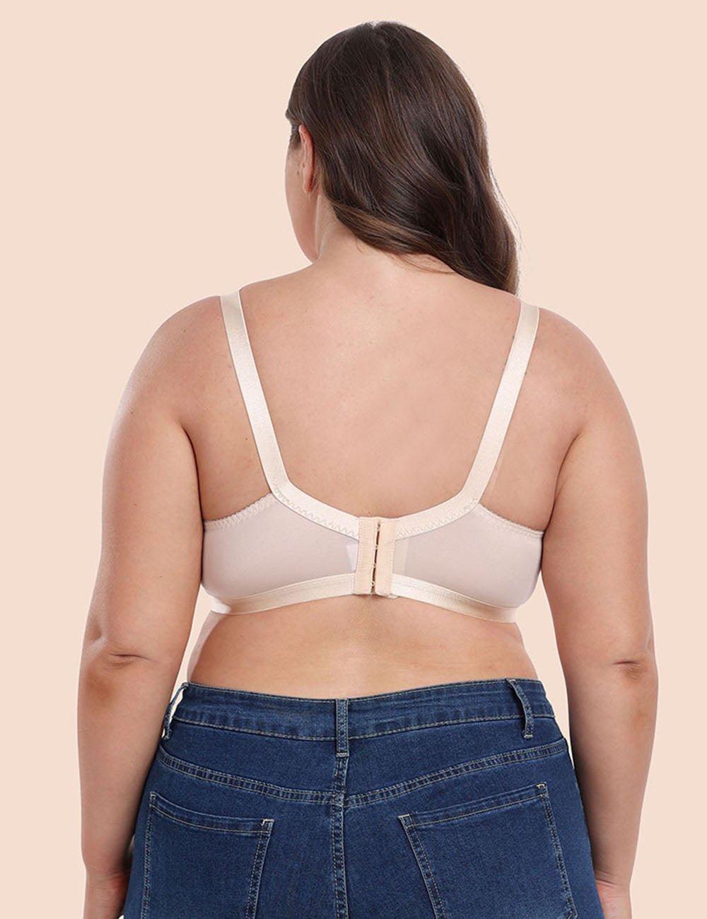 Women Plus Size Non - Padded Satin Bra | PRUSES - PRUSES