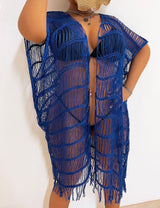 Women Plus Size Open Front Cover Up | PRUSES - PRUSES