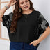 Women Plus Size Oversized Batwing Sleeve Blouse | PRUSES - PRUSES