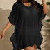 Women Plus Size Ruffled Beach Cover Up Dress | PRUSES - PRUSES