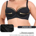 Women Plus Size Seamless Gathered Underwire Bra | PRUSES - PRUSES