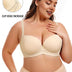 Women Plus Size Seamless Gathered Underwire Bra | PRUSES - PRUSES