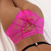 Women Plus Size Sexy High Waist Lace Strappy Panty - PRUSES
