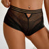 Women Plus Size Sexy High Waist Perspective Panty - PRUSES