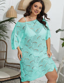 Women Plus Size Swimsuit Crochet Swim Cover Up | PRUSES - PRUSES