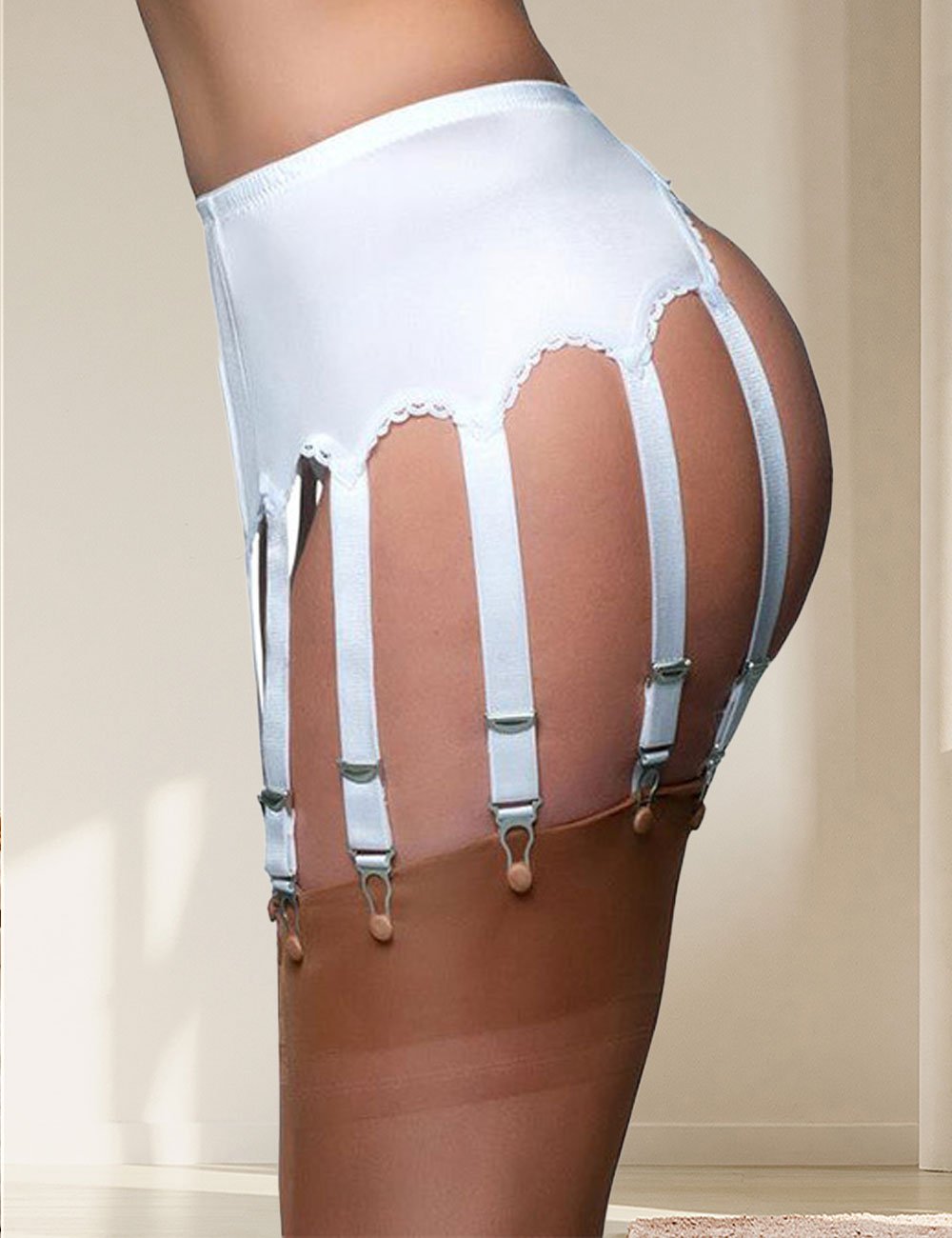 Women Plus Size Ten - claw Garter Belts - PRUSES