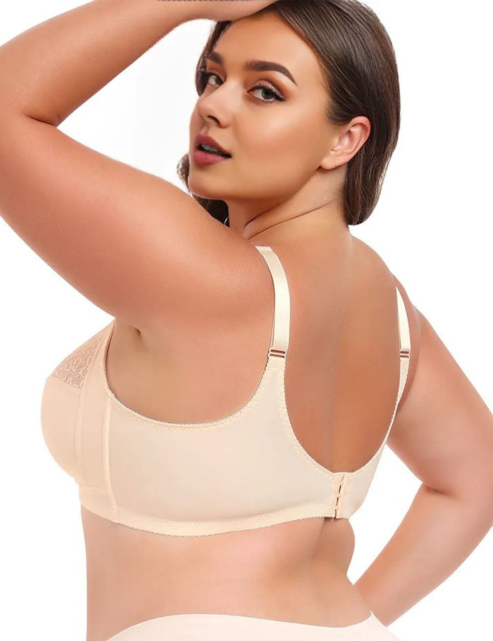 Women Plus Size Wireless Lace Bra | PRUSES - PRUSES